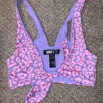 Beach Riot Pink/purple Leopard Swimsuit Photo 0