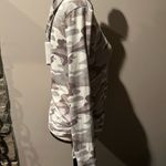 Derek Heart Grey Camo Buttery Feel Long Sleeve Hooded Pullover Photo 2