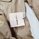 superdown Chantel Leather Romper in Nude Small Photo 6