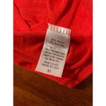 Nebraska Huskers 3/4 Sleeve Printed Top Medium Women's Red Scoop Neck Shirt GBR Size 8 Photo 6