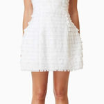 Elliatt NWT Hailey Strapless Mini Party Dress In White Sz Large $269 Photo 0