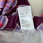 Free People Flare Street Velvet Flare Pants XS High Rise 70s Damask Boho Baroque Photo 8