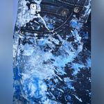 Rag and Bone Paint Splattered Denim Low Rise Leggings Jeggings Midnight Size 24 Photo 3