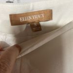 Ellen Tracy Classic Cream Wide Leg Side Zip Pant 8  Photo 4