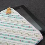 Large Makeup Bag Storage Pouch Cosmetic Tote Zippered Lingerie Travel Kit NWT Blue Photo 6