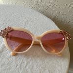 Kate Spade : Light Pink Karyna’s Floral Sunglasses Photo 9