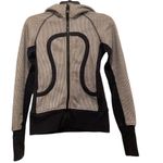 Lululemon EUC Scuba Hoodie II Washi Weave Angel Wing Naval Blue RARE Photo 2