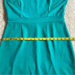 Cynthia Rowley Aquamarine Fitted Nylon Sleeveless Dress L Large Photo 7