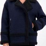 Sanctuary Sherpa Plaid Coat Photo 1