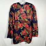 Victoria's Secret Vintage Victoria’s Secret Gold Label Long Sleeve Button Front Silky Top Blouse S Photo 4