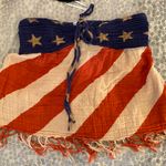 Hippie Laundry American Flag Strapless Top Photo 3