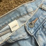 Zoomp Vintage Light Washed Distressed Pink Overlay Denim Jeans Size 36 Blue Photo 4