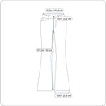 DKNY JEANS Soho Boot cut jeans flare 10 bootcut blue jean denim pants Photo 5