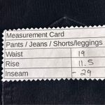 Lands' End Corduroy Pants Black 18W Photo 6