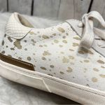 A New Day Madison White Animal Print Faux Suede Sneakers 9.5 Photo 9