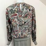 Vintage 80’s Castleberry Paisley Cat Print Knit Skirt Set Tan 10 Tan Size M Photo 1