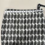 J.Crew No. 2 Black and White Plaid Pencil Skirt Size 12 EUC Photo 4