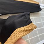 Koral Brink Valo mesh-stripe Ankle Sweatpants -Black Iced coffee small Photo 7