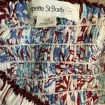 Poupette St. Barth Cream Bustier Crop Top Sleeveless Size OS Photo 2