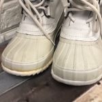 Sorel  White Manitou leather waterproof mid calf snow boots women’s size 6‎ Photo 2