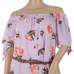 Rue 21 Floral Rose Off Shoulder Dress Large NWT Photo 1