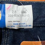 Lee Vintage Denim Bell Bottoms Flare leg jeans 70s New with tags USA dark wash Photo 2
