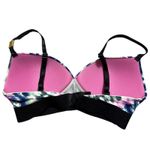 Victoria's Secret Victoria Secret Pink Wear Everywhere Push Up Wireless Bra 32 C Blue Tie Dye Photo 1