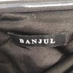 BANJUL Black Sequin  2 Piece Crop Bandeau and Pants Set Size L Photo 4