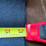 J.Crew  Black Layered Ruffle Shirt. 80% Wool Elastic Waist Thick Material… Photo 13