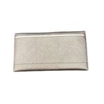 Rebecca Minkoff  Metallic Leather Wallet Clutch Bag - Gunmetal Photo 4