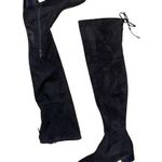 Marc Fisher Black Over the Knee Boots with Suede Finish Photo 0