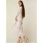 Love Shack Fancy  silk blend Lorencia Floral
Jacquard Maxi Dress NEW Photo 3