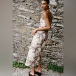 ZARA  embroidered cut out midi dress Photo 2