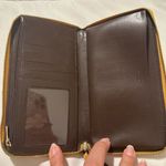 Coach  Mustard Yellow Wristlet Wallet Photo 2