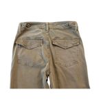 AMO Easy Army Slouch Pant Green Utility Military Wide Straight Leg Size 26 Photo 7