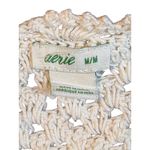 Aerie  Crochet Crop Top White Square Neck Puff Sleeve Boho Festival Size Medium Photo 7