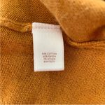 LC Lauren Conrad Mustard Yellow Side Tie Sweater XS Photo 11