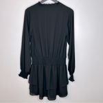 Central Park West Peyton Crepe Dress in Black Size M NWT Photo 2