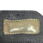 MOTHER The Looker Cracked Shadow Pants Women’s Size 25 Black Wax Stretchy Photo 10