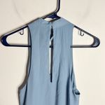 Lulus Groove Thing Light Blue Halter Neck Sleeveless Mini dress size M Size M Photo 4