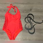 Xhilaration Super Cute Coral Pink One Piece Swim Suit Photo 1