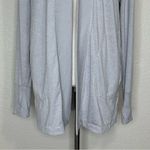 Athleta Gray Uptempo Wrap Noreweigan Hooded Cardigan Sweater Photo 3