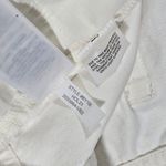 J.Crew  POINT SUR White Denim Jeans Button Fly Straight Leg Womens 33 Made in USA Photo 8