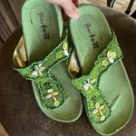 Sandals Beach Shoes Beaded Womens 7 Photo 4