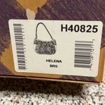 Brighton Helena Heart Crossbody Bag Metallic Gold Bronze Croc-Embossed Photo 11