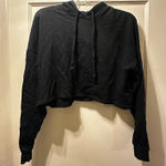 Black Crop Hoodie Size none Photo 0
