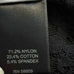 Chelsea and Violet NEW Size S Sheer Floral Lace Long Sleeve Top Black Goth Grunge Photo 3