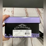 Ellemenno NIB  PURPLE PEEP TOE HEELS Photo 5