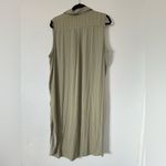 Joie  sleeveless button down shirt dress sz XL Photo 7
