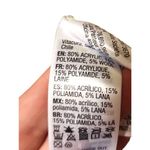 Roxy  Womens Heritage Gingham Wool‎ Chunky Knit Open Front Sweater W/ Pockets s 6 Photo 4